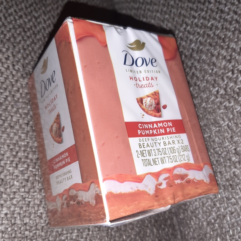 💲2 Dove Cinnamon Pumpkin Spice Deep Nourishing Soap Beauty Bars Limited Edition